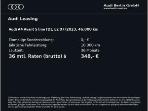Audi A4 Avant S line 35 TDI S tr. LED NAVI RFK ACC