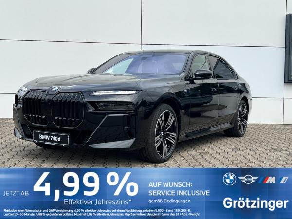 Abbildung Leasingangebot BMW 740