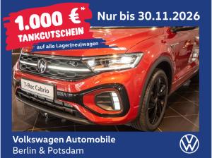 Volkswagen T-Roc Cabriolet R-Line 1.5 l TSI OPF 7-Gang-Doppelkupplungsgetri ebe DSG