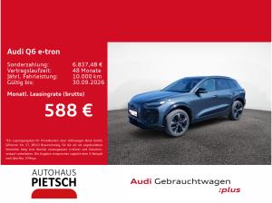 Audi Q6 e-tron S line 76 kWh AHK Luftfed Pano Matrix