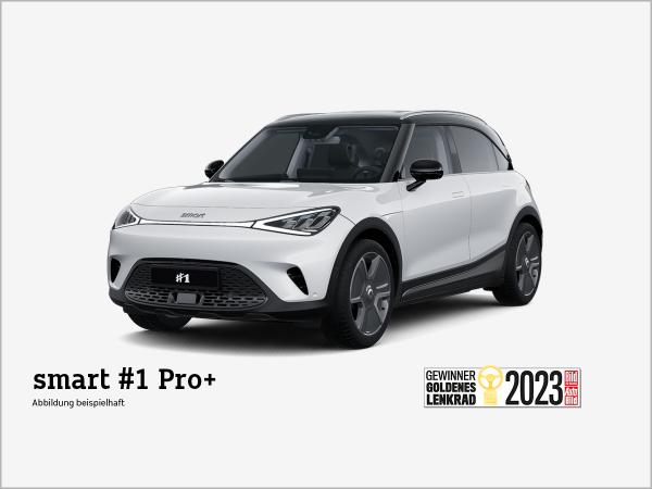 smart #1 Pro+ MY27❗️inkl. 6.000€ E-Prämie Anzahlung¹⚡(22kW AC/Pano/Navi/LED/360°/18Zoll)