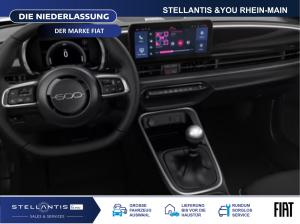Fiat 600 "Street Edition" CarPlay Sitzhzg PDC Klima