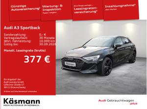 Audi A3 Sportback advanced 40TFSIe LED NAV KAM ACC SHZ