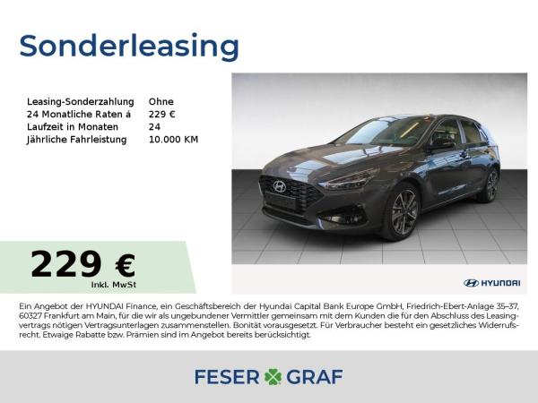 Hyundai i30 ADVANTAGE DCT NAVI LED SHZ LHZ CARPLAY KLIMA
