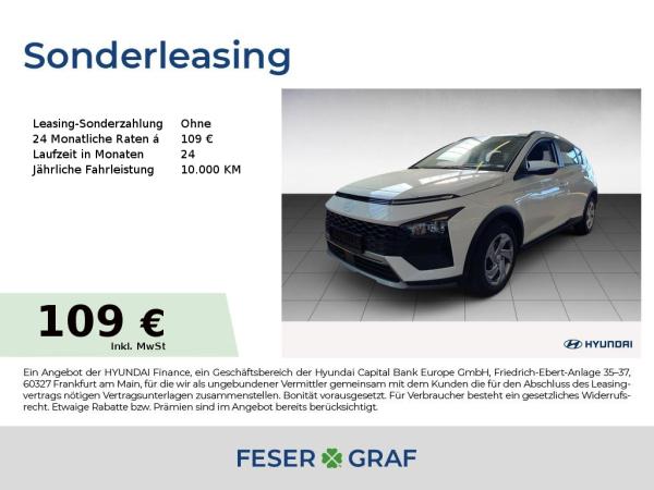 Abbildung Leasingangebot Hyundai BAYON