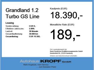 Opel Grandland 1.2 Turbo GS Line Alcantara+LED+SHZ+LM