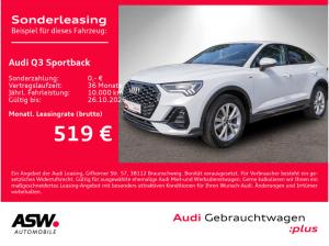 Audi Q3 Sportback S line 35TDI NAVI LED AHK RFK ACC