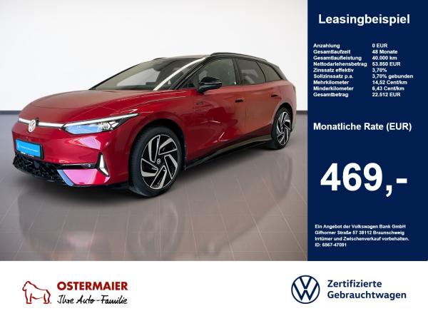 Volkswagen ID.7 Tourer GTX 4M NP.81T ACC.5J-G.WÄRMEPUMPE.AHK.AREA-VIEW.NAVI.HUD.PANO.HARMAN