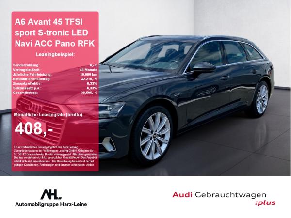 Audi A6 Avant 45 TFSI sport S-tronic LED Navi ACC Pano RFK