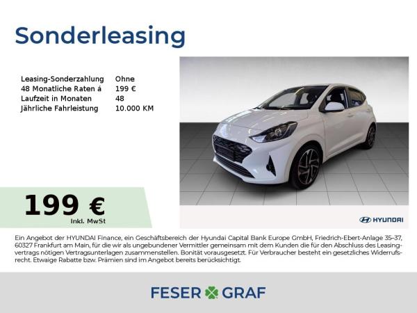 Hyundai i10 PRIME AUTOMATIK NAVI SHZ LHZ CARPLAY KLIMA