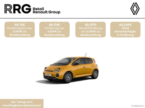 Renault Twingo Evolution 80 hp SONDERANGEBOT!