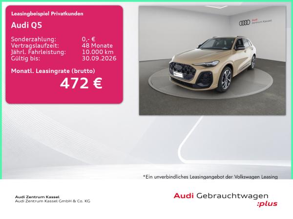 Audi Q5 TFSI S line Matrix tech+ AHK Carplay 360°