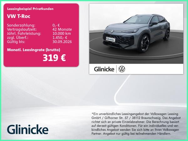 Volkswagen T-Roc R-Line 1.5l eTSI AHK HuD 360° Navi ACC