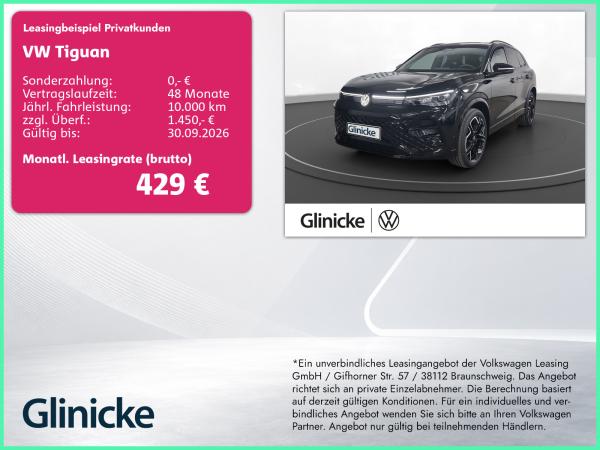 Volkswagen Tiguan R-Line 2.0 TDI AHK Navi Black Style 20"