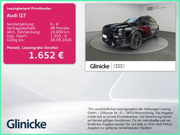 Audi Q7 TDI qu S line Matrix HuD B&O Pano 7 Sitze AHK