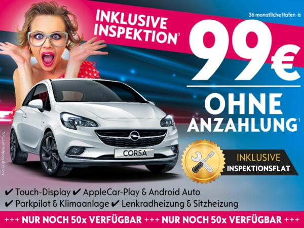 Foto - Opel Corsa 120 Jahre FLAT + 3 INSPEKTIONEN + TOP AUSSTATTUNG* TouchDisplay, Parkpilot, Lenkradheizung + Sitzhei