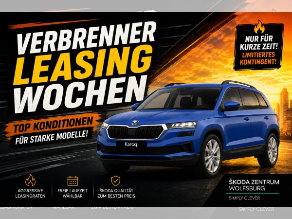 Skoda Karoq Selection 116 PS🔥 VERBRENNER LEASING WOCHEN 🔥-frei Konfigurierbar-