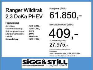 Ford Ranger WILDTRAK 2.3 DoKa PHEV*GEWERBEWOCHEN 0,00%*BLUECRUISE*iACC*360 CAM