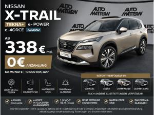 Nissan X-Trail NISSAN X-Trail TEKNA+ e-POWER e-4ORCE | 20" | BOSE | Nappaleder | Panorama | 0 € Anzahlung | 338 €