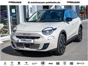 Fiat 600e Elektro 54kWh LA PRIMA SOFORT EL. SITZ WÄRMEPUMPE NAVI ACC LED ALLWETTER