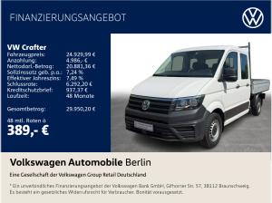 Volkswagen Crafter Pritsche 35 DOKA L2 FWD 2.0 TDI AHZV GRA