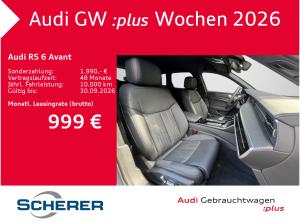 Audi RS6 Avant HD-MATRIX B&O STD-HEIZUNG AHK OPTIK-SCHWARZ+ RS-ABGAS