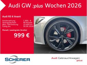 Audi RS6 Avant HD-MATRIX B&O STD-HEIZUNG AHK OPTIK-SCHWARZ+ RS-ABGAS