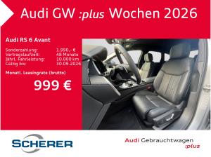 Audi RS6 Avant HD-MATRIX B&O STD-HEIZUNG AHK OPTIK-SCHWARZ+ RS-ABGAS