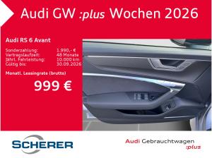 Audi RS6 Avant HD-MATRIX B&O STD-HEIZUNG AHK OPTIK-SCHWARZ+ RS-ABGAS