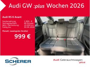 Audi RS6 Avant HD-MATRIX B&O STD-HEIZUNG AHK OPTIK-SCHWARZ+ RS-ABGAS