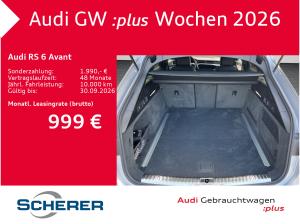 Audi RS6 Avant HD-MATRIX B&O STD-HEIZUNG AHK OPTIK-SCHWARZ+ RS-ABGAS