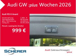 Audi RS6 Avant HD-MATRIX B&O STD-HEIZUNG AHK OPTIK-SCHWARZ+ RS-ABGAS