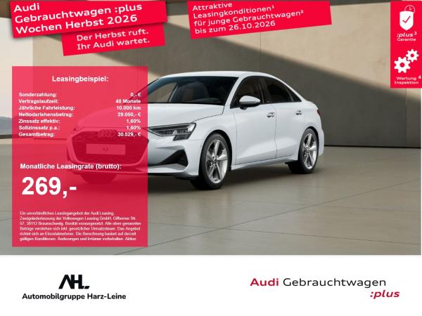 Audi A3 Limousine advanced TFSI Rückfahrkamera AHK S-Line