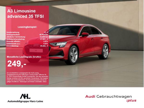 Audi A3 Limousine advanced 35 TFSI ACC AUT KeyLess LM