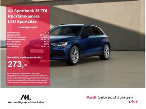 Audi A3 Sportback 35 TDI Rückfahrkamera LED Sportsitze