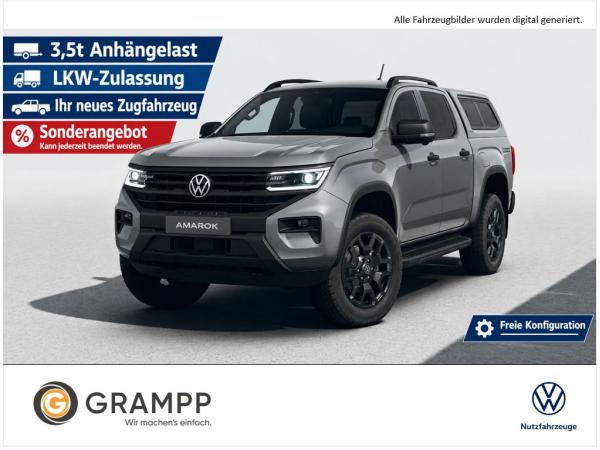 Volkswagen Amarok Volkswagen Amarok Dark Label Kabine 3.0 TDI 4M + Harman Kardon + 360° Kam. + ACC + Diff. Sperre
