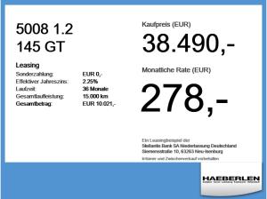 Peugeot 5008 1.2 145 GT ACC+LED+Navi+SHZ+Kam.