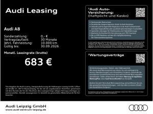 Audi A8 60 TFSIe qu. *dig.Matrix*Pano*HuD*Massage*