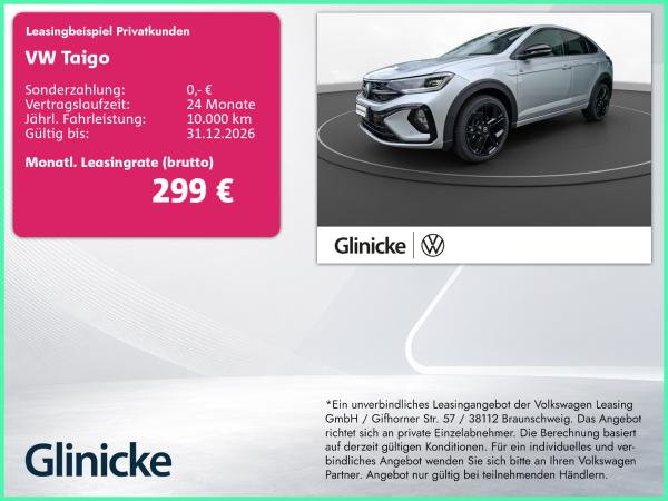 Volkswagen Taigo R-Line 1.5 TSI DSG | PANO | NAVI | Ahzv. uvm