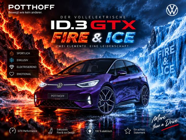 Volkswagen ID.3 GTX 💥FIRE & ICE DEAL 💥 PANO KAMERA NAVI LM20
