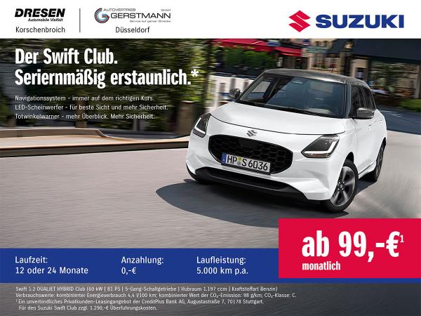 Suzuki Swift 1.2 Club⚠️| Navi I LED I Rückfahrkamera I Tempomat