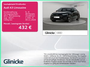 Audi A3 Limousine S line TFSI LED SONOS Kamera Tech+