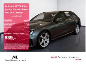 Audi A4 Avant 50 TDI S line quattro Tiptronic Pano Navi RFK CarPlay
