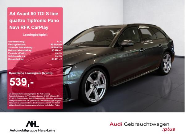 Audi A4 Avant 50 TDI S line quattro Tiptronic Pano Navi RFK CarPlay