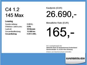 Citroën C4 1.2 145 Max *360°Kamera*Winter-Paket**