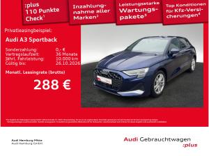 Audi A3 Sportback TFSI e advanced S tronic LED