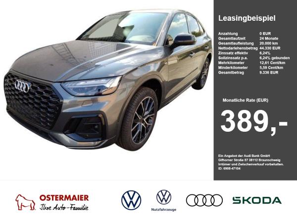 Audi Q5 Sportback S-LINE BLACK 2.0TDI NP.80T.MATRIX-LED.PANO.20 .BANG&O.