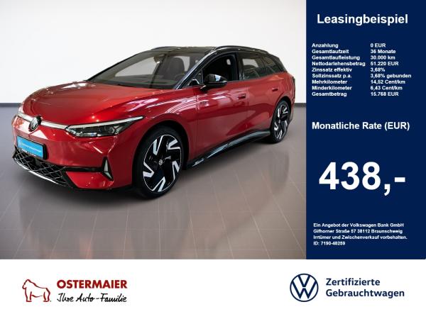 Volkswagen ID.7 Tourer GTX 4M NP.82T ACC.5J-G.WÄRMEPUMPE.AHK.AREA-VIEW.NAVI.HUD.HARMAN.PANO