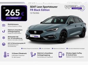 Seat Leon FR Black Edition DSG ST Kombi AHK | ACC | Traum-Ausstattung
