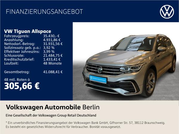 Volkswagen Tiguan Allspace 2.0 TDI R-Line 4Motion (EURO 6d)